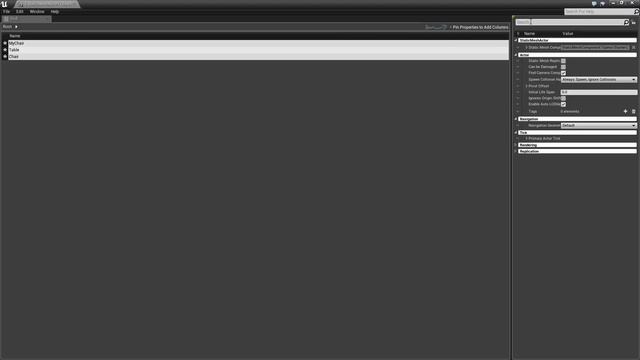 2.The Level Editor - 16.Details Panel I - Details Panel Interface