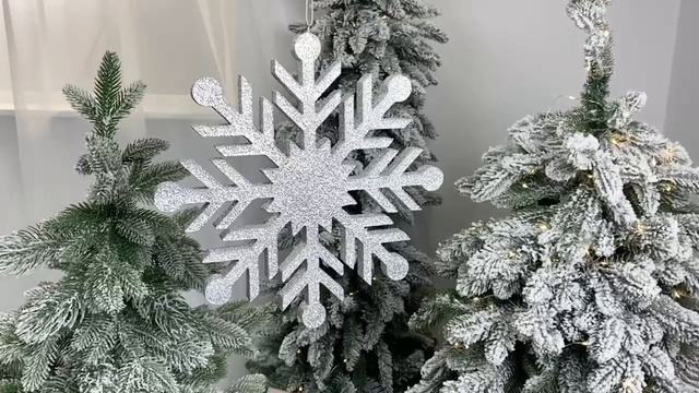 Снежинка КРИСТАЛЛ - макси, золотая, пеноплекс, 30 см, SN300207