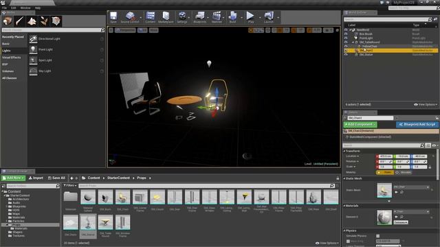 2.The Level Editor - 18.World Outliner