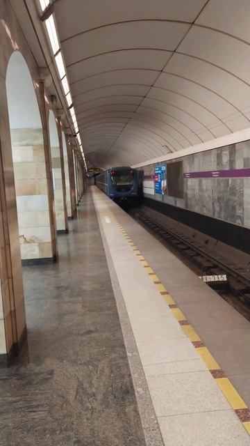 Cт.метро Адмиралтейская, Фиолетовая (Фрунзенско-Приморская ) Линия, Ленинград (С-Пб) Фрагмент 3