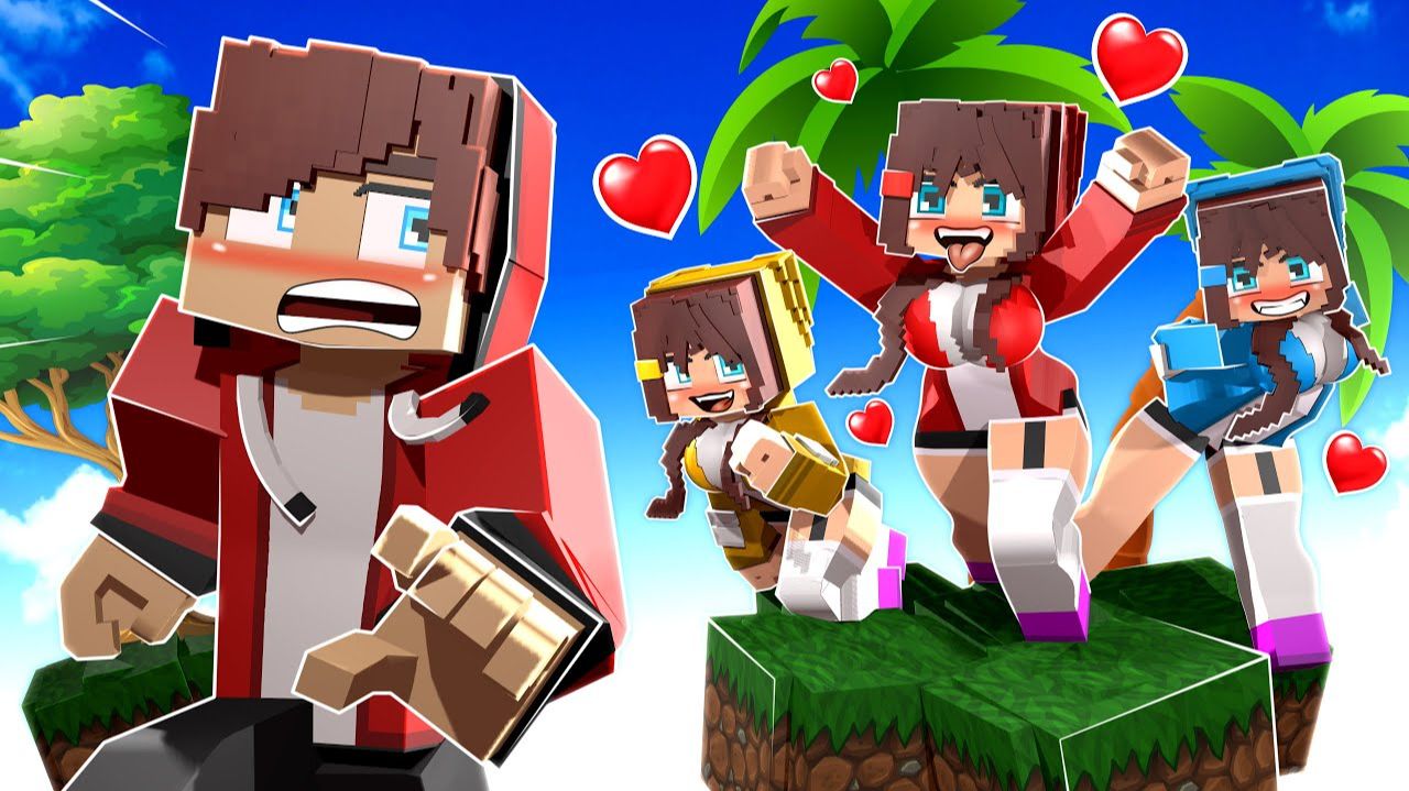 ЛЮБОВНОЕ ПРОКЛЯТИЕ Джей ДЖЕЙ и девушка Джей Джей, ЗАПЕРТЫЕ в ОДНОМ ДОМЕ ｜ ПОЛНЫЙ ФИЛЬМ - Майнкрафт