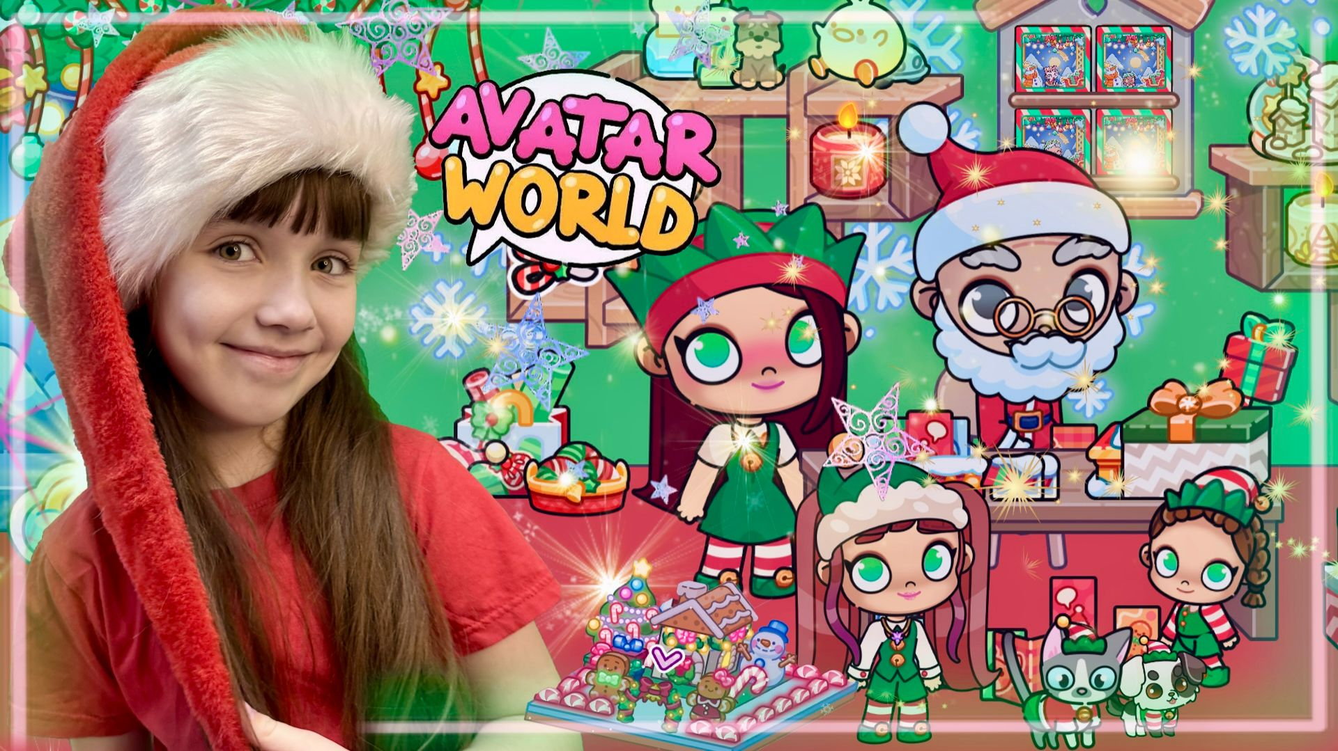 Новогоднее Обновление в Avatar World City Maker #avatarworld #аватарволд #обновление