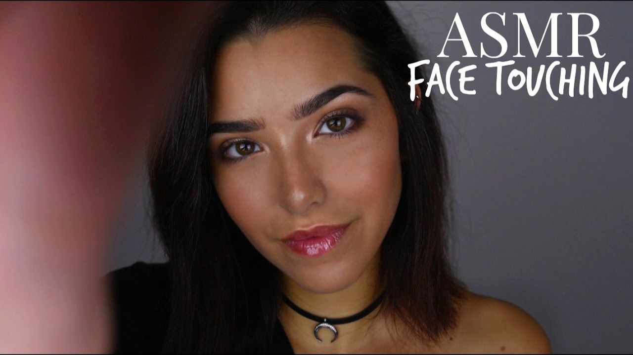 ASMR Face Touching + Hand movements