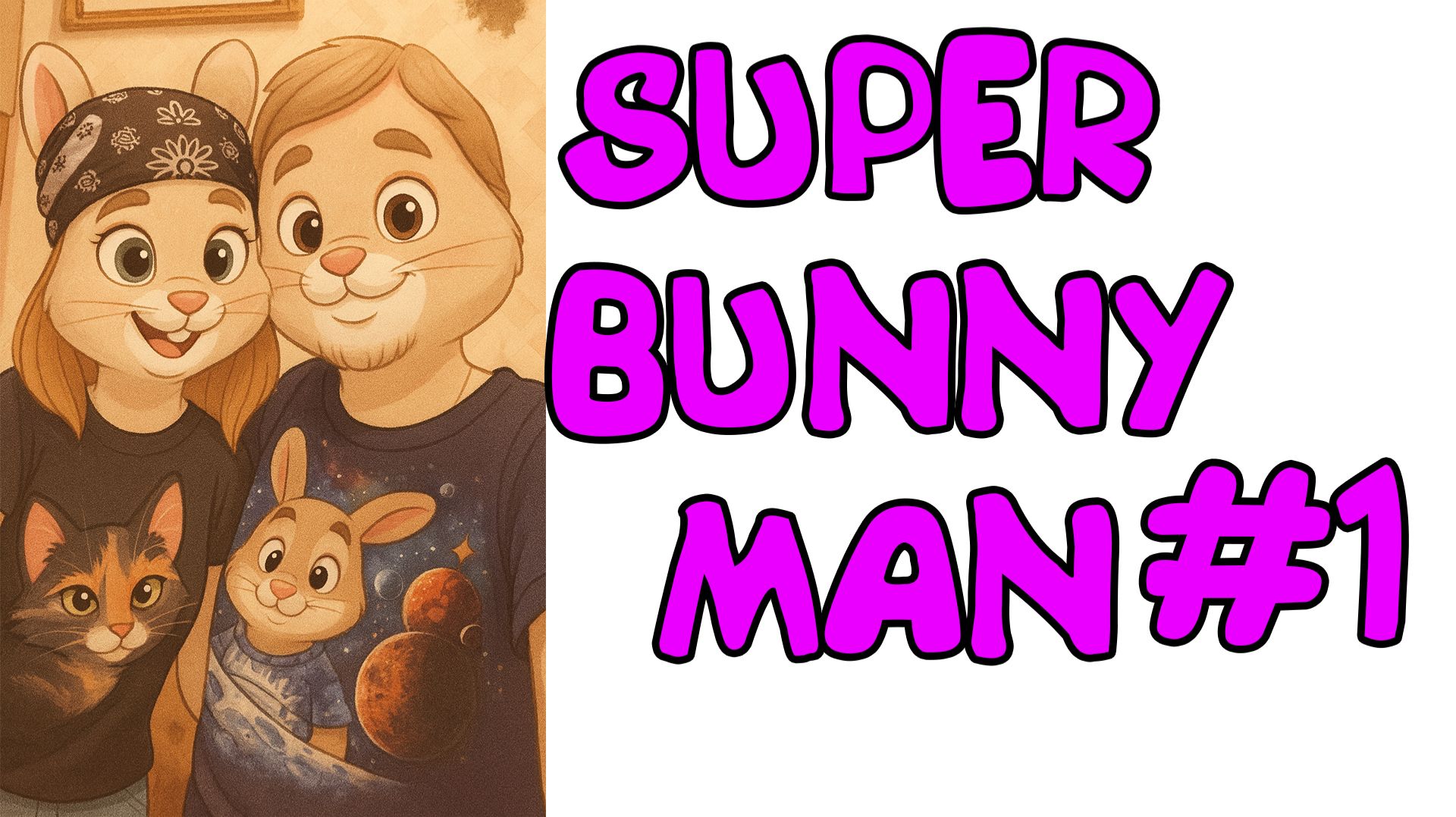 (Запись стрима) Super Bunny Man \\  Бешеные кролики ищут морковку! feat.  Оптимистика