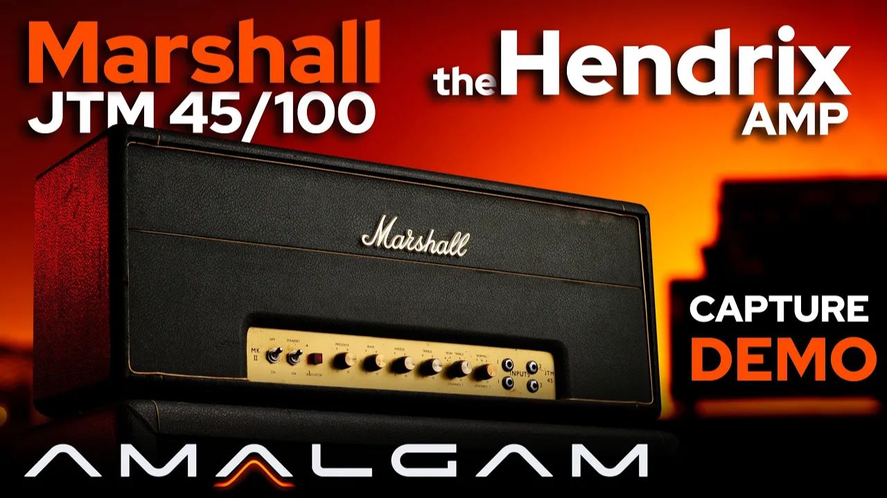 Легендарный усилитель Хендрикса - 1966 Marshall JTM 45⧸100 Super 100 Amplifier ｜ Демо захватов ToneX