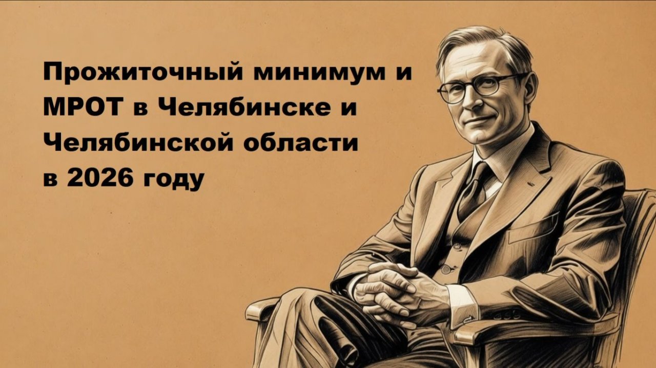 Прожиточный минимум и МРОТ в Челябинске и Челябинской области в 2026 году