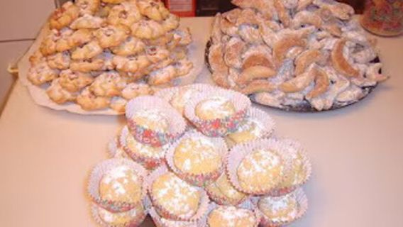 Курабье, ванильные рожки. Маринкины творинки. Всем МИРА и Добра!