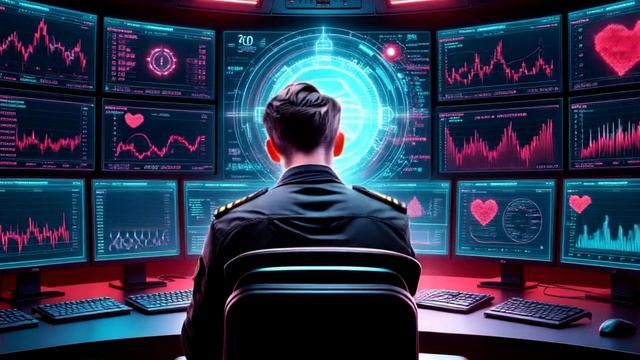 Сцена 2: Комната управления. Зал с мониторами.