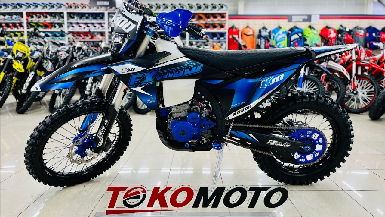 Мотоцикл эндуро FX MOTO K10 NB300 (синий)(3.0)
