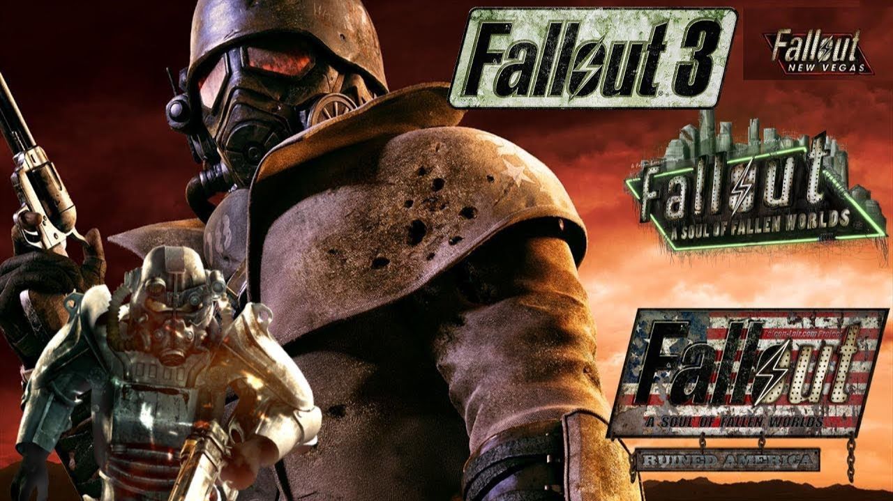 Первое прохождение A Soul of Fallen Worlds Ruined America Update # 3  охота на крыс