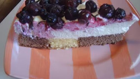 Торт с черникой. Маринкины творинки. Всем МИРА и Добра