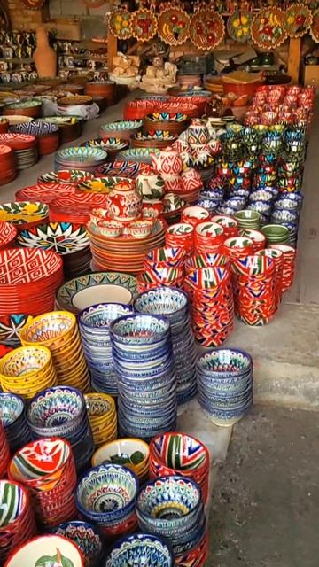 Керамики Риштана #silkroad #керамика #Риштан #КерамикаРиштан #Узбекистан #ЦентрКерамики #Гончары