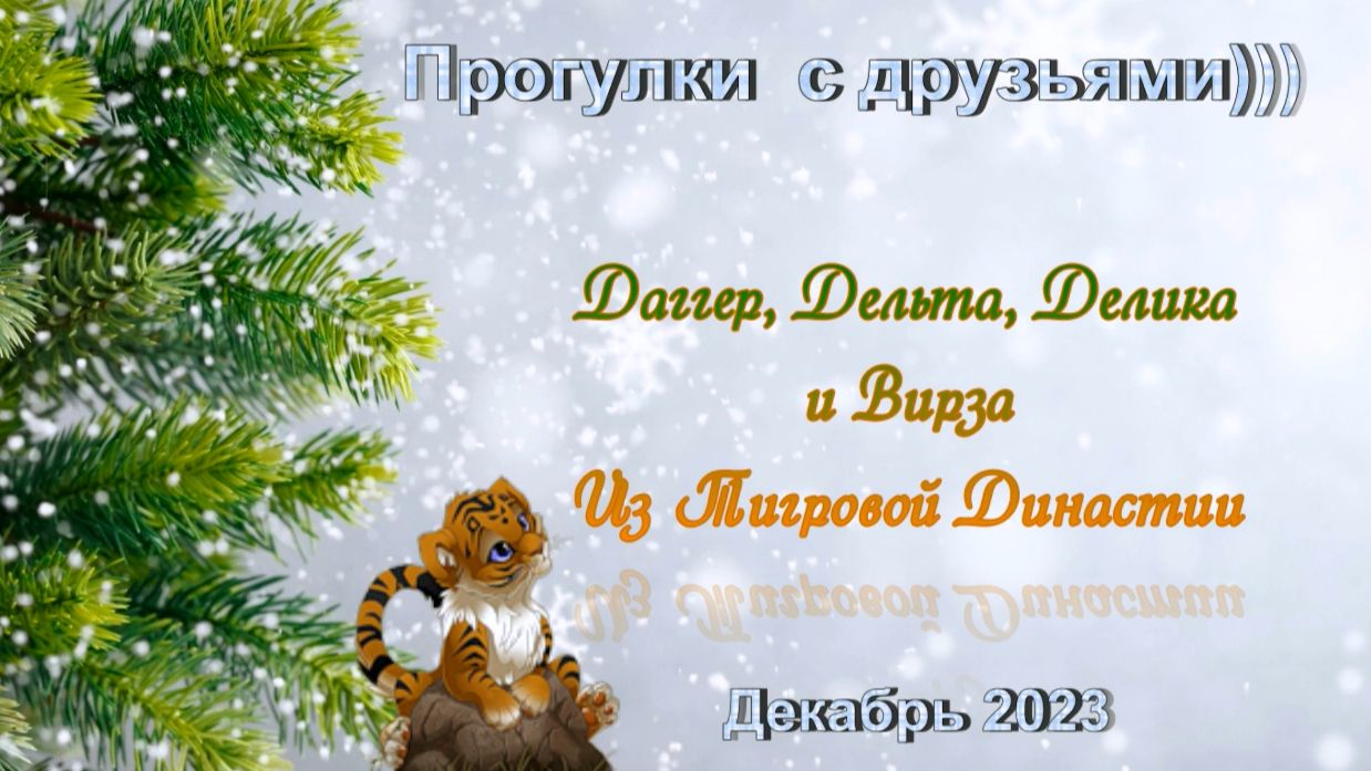 Предновогодние тигрисы )) 12.23