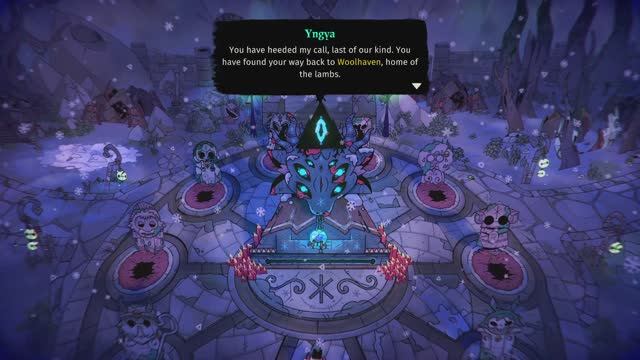 Cult of the Lamb Woolhaven — обзорное видео дополнения