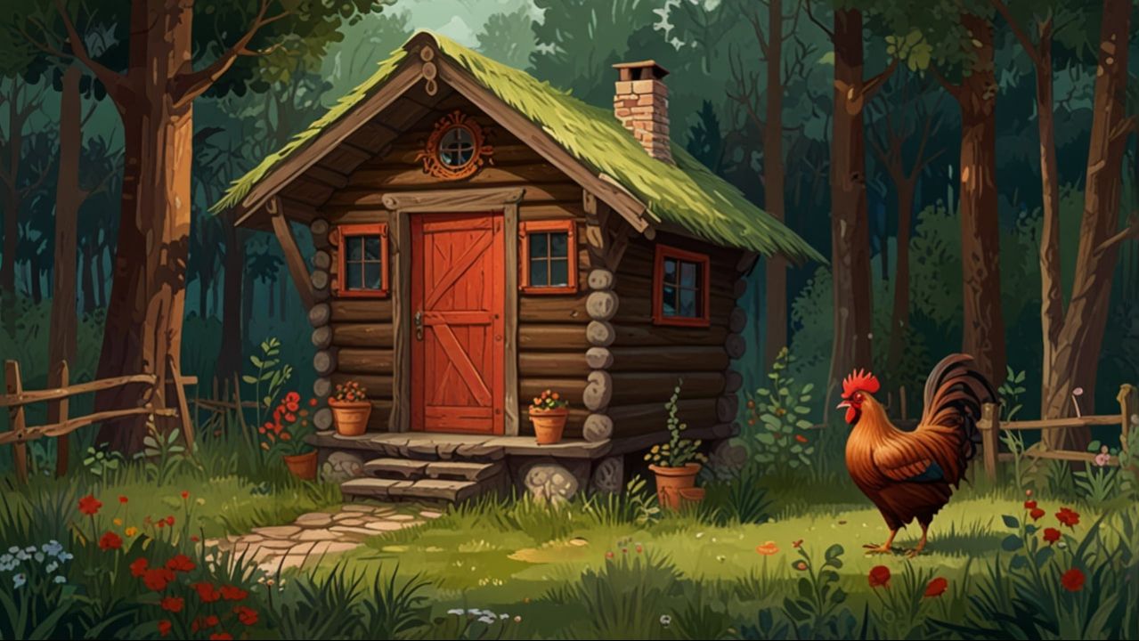 Петушок — золотой гребешок 🐓 Русская народная аудиосказка для детей | Сказки на ночь