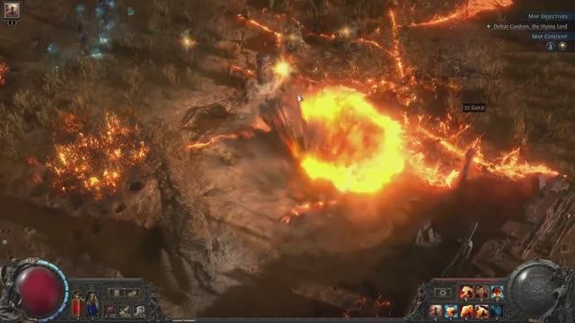 Path of Exile 2 — показ билдов полностью прокаченного друида