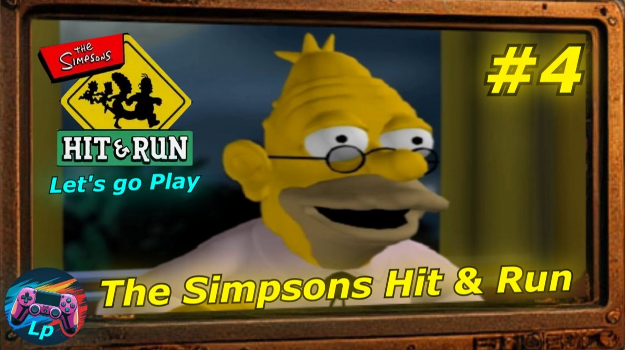 The Simpsons Hit & Run - Симпсона бей и беги - прохождение #4 деда и мардж