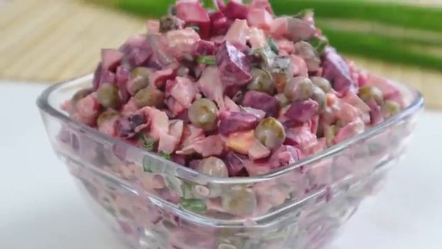 Оригинальный САЛАТ из банальной СВЕКЛЫ! Всего ДВА Ингредиента! ПЛЮС Обалденный ОЛИВЬЕ без картошки