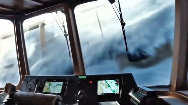 Мега-Цунами разрушает все вокруг