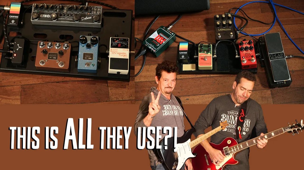 Premier Guitar: Простые блюз-роковые педалборды