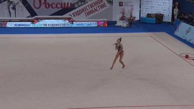 Лала Крамаренко. Обруч. ЧР 2020