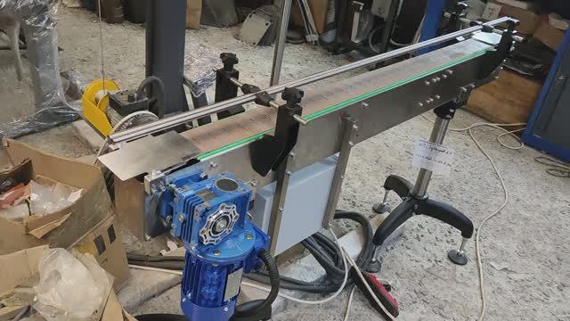 Транспортёр пластинчатый 1500 мм, цепь 82,5 мм