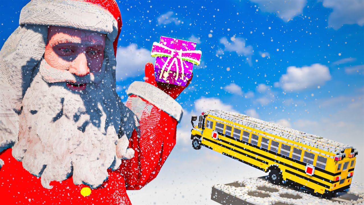 МУЛЬТИК МАШИНКИ ВИДЕО ПРО МАШИНКИ ИЗ ЛЕГО РАЗРУШАЕМ САНТУ МАШИНКИ ПРОТИВ САНТЫ ИГРУШКИ МАШИНКИ