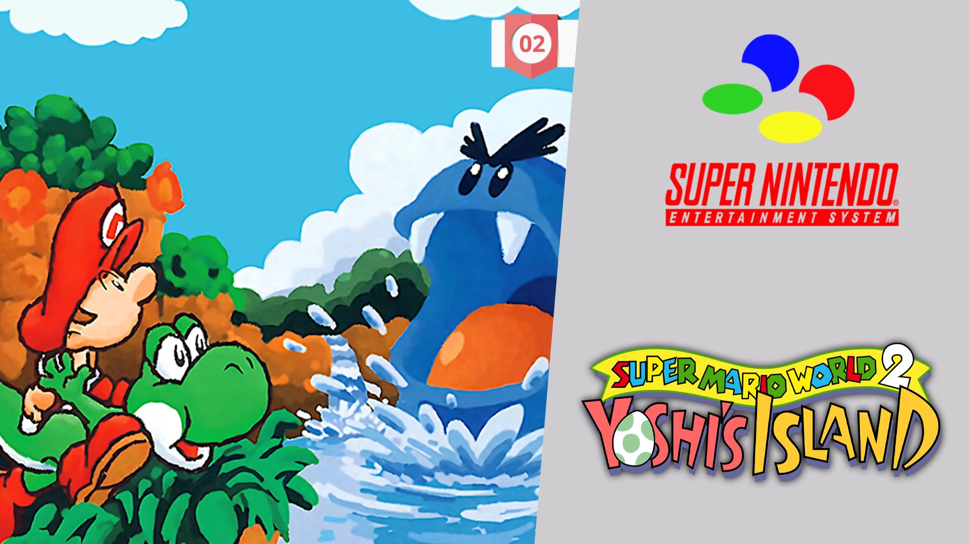 Super Mario World 2  Yoshis Island (SNES) Часть 2