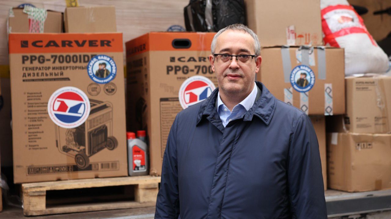 17.12.2025. Алексей Шапошников: Направлен 45-й гуманитарный конвой от московских единороссов