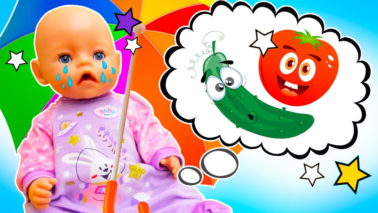 Готовим обед для Беби Бон из play doh!