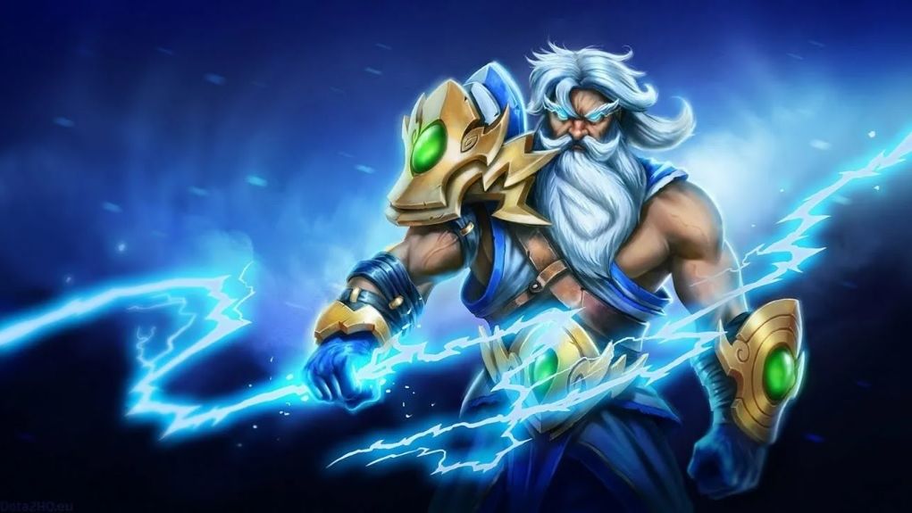 DOTA 2 (Zeus gameplay)