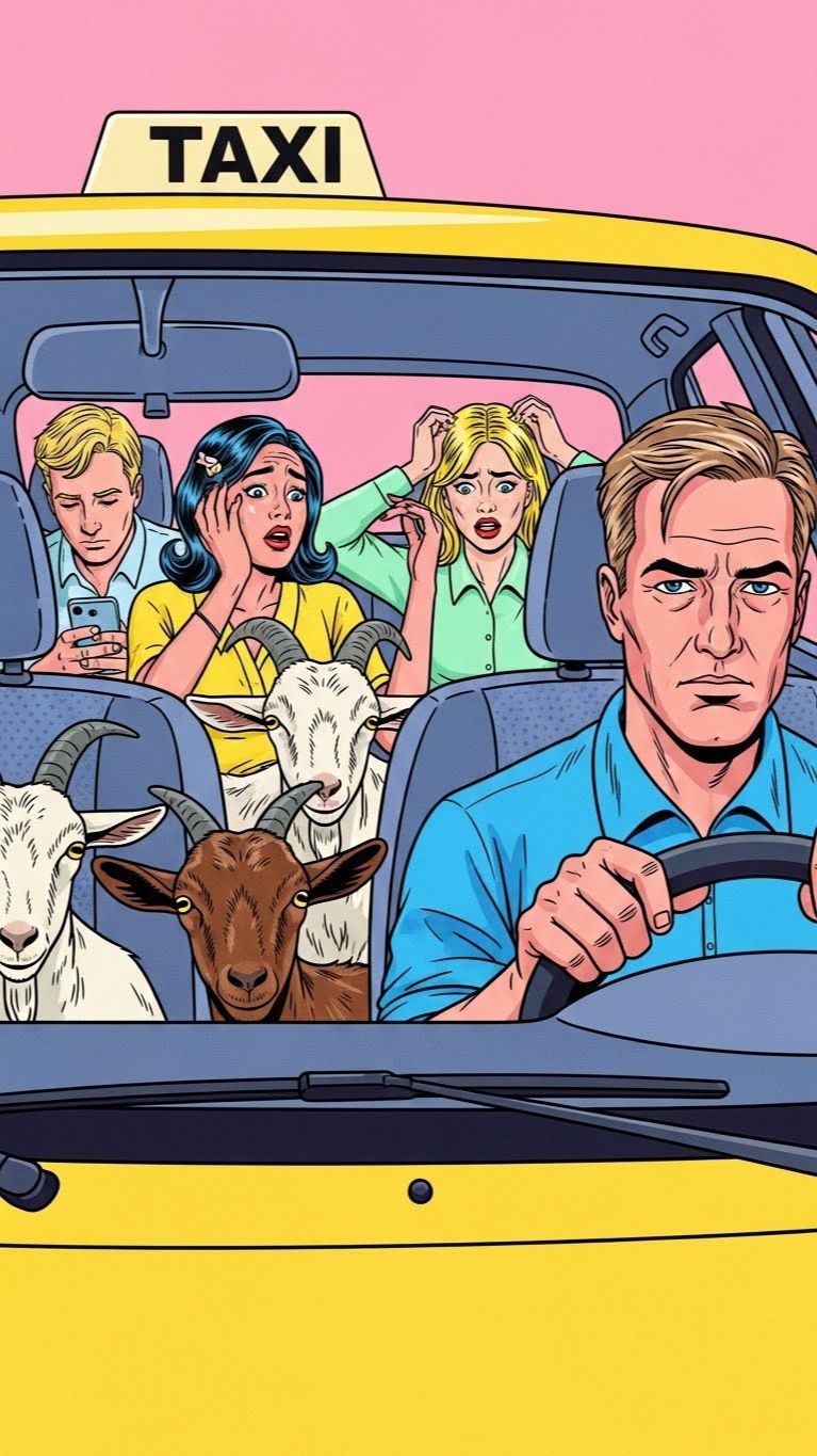 Неожиданный пассажир такси