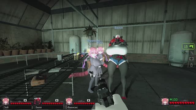 БОЛЬШИЕ ТИТИ ПРОТИВ ЗОМБИ #12 | Left 4 Dead 2 | ABW