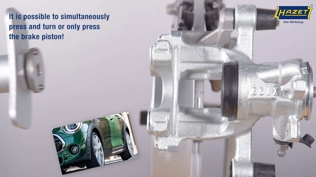 Инструмент для разводки тормозного поршня Hazet 4970P-1/4