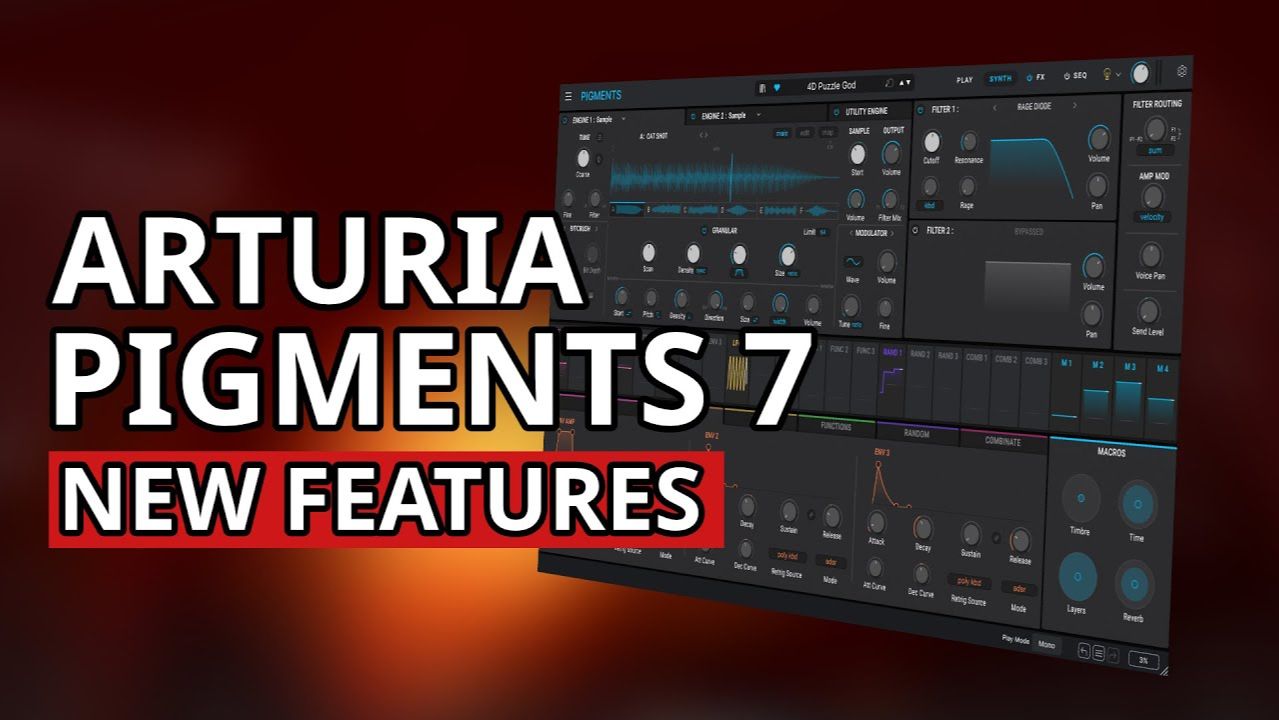 Arturia Pigments 7: Exploring New Characterful Features