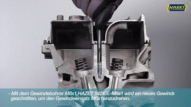 Инструмент для форсунок Hazet 4797/10: Видео