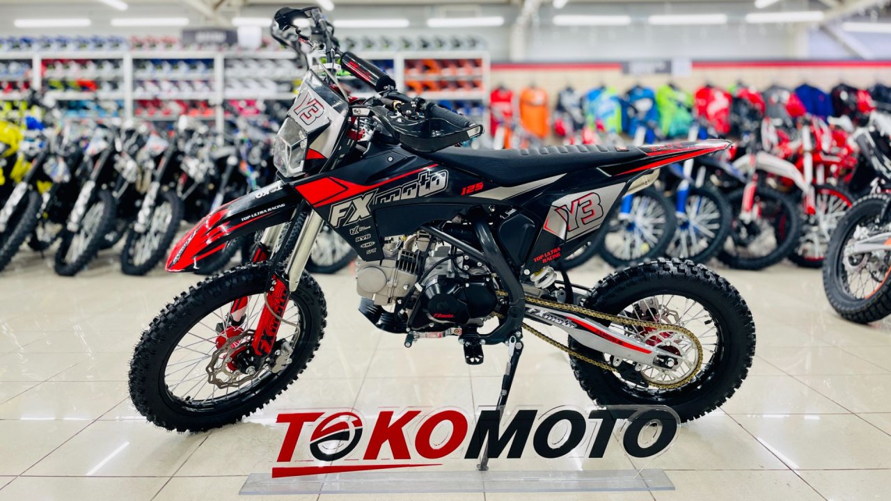 Питбайк FX МОТО - Y3 красный ВИДЕО