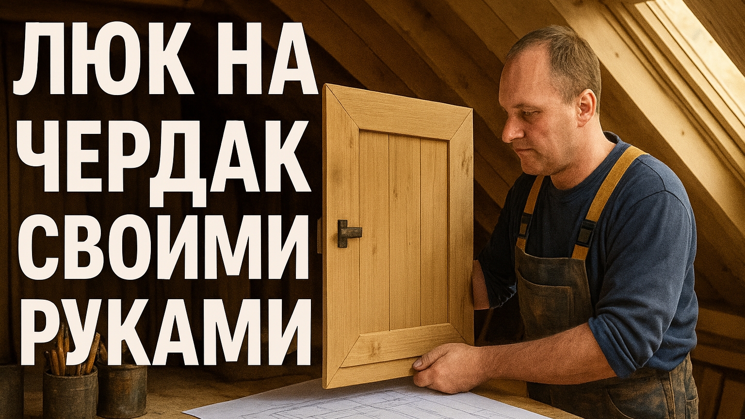 Люк на чердак своими руками