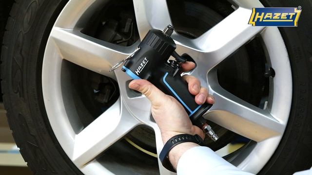 Пневмогайковерт Hazet 9012M: Демонстрация работы