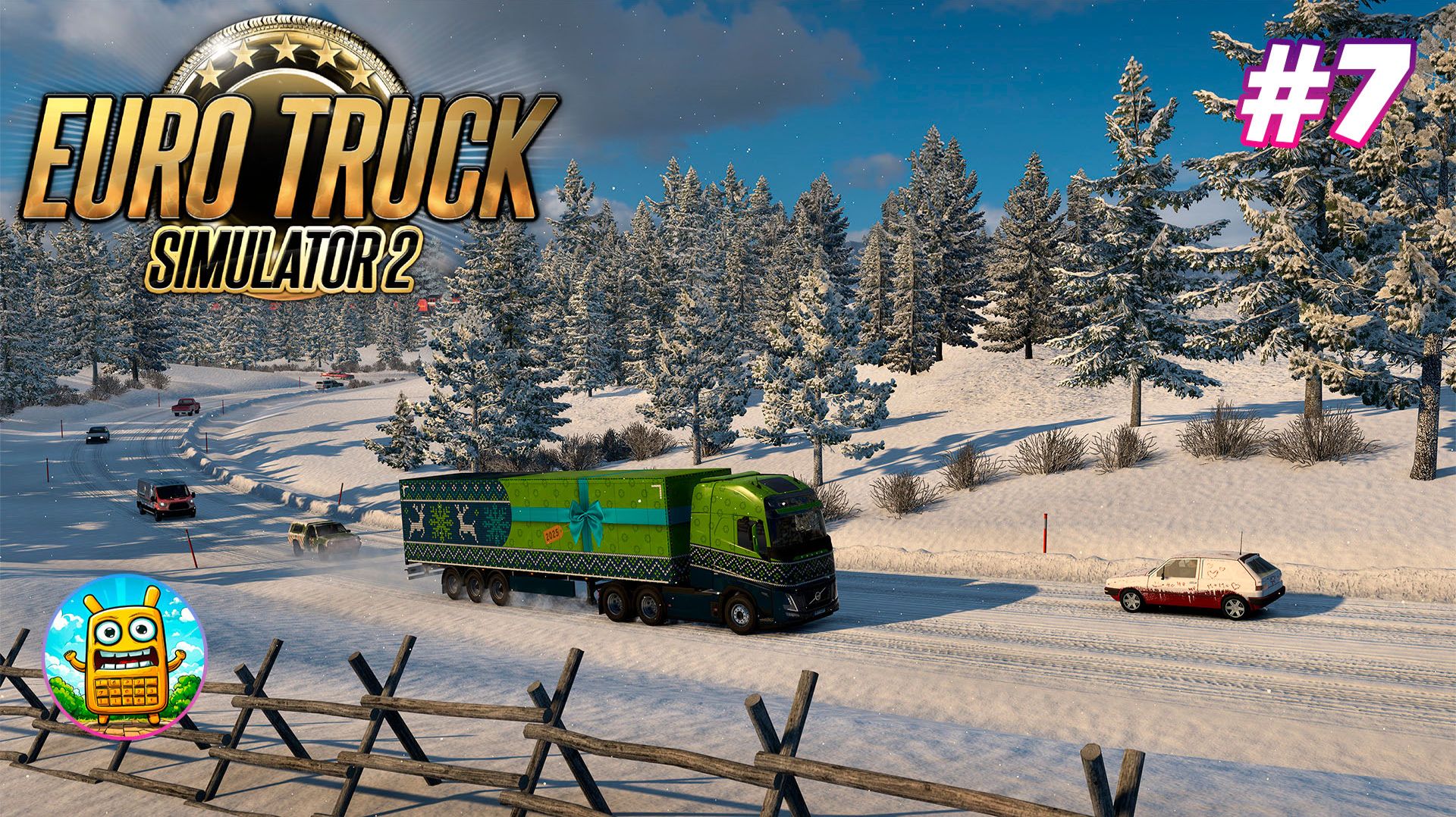 Euro Truck Simulator 2 🔴 [Стрим #7] Winterland Event 2025, а потом может LMU