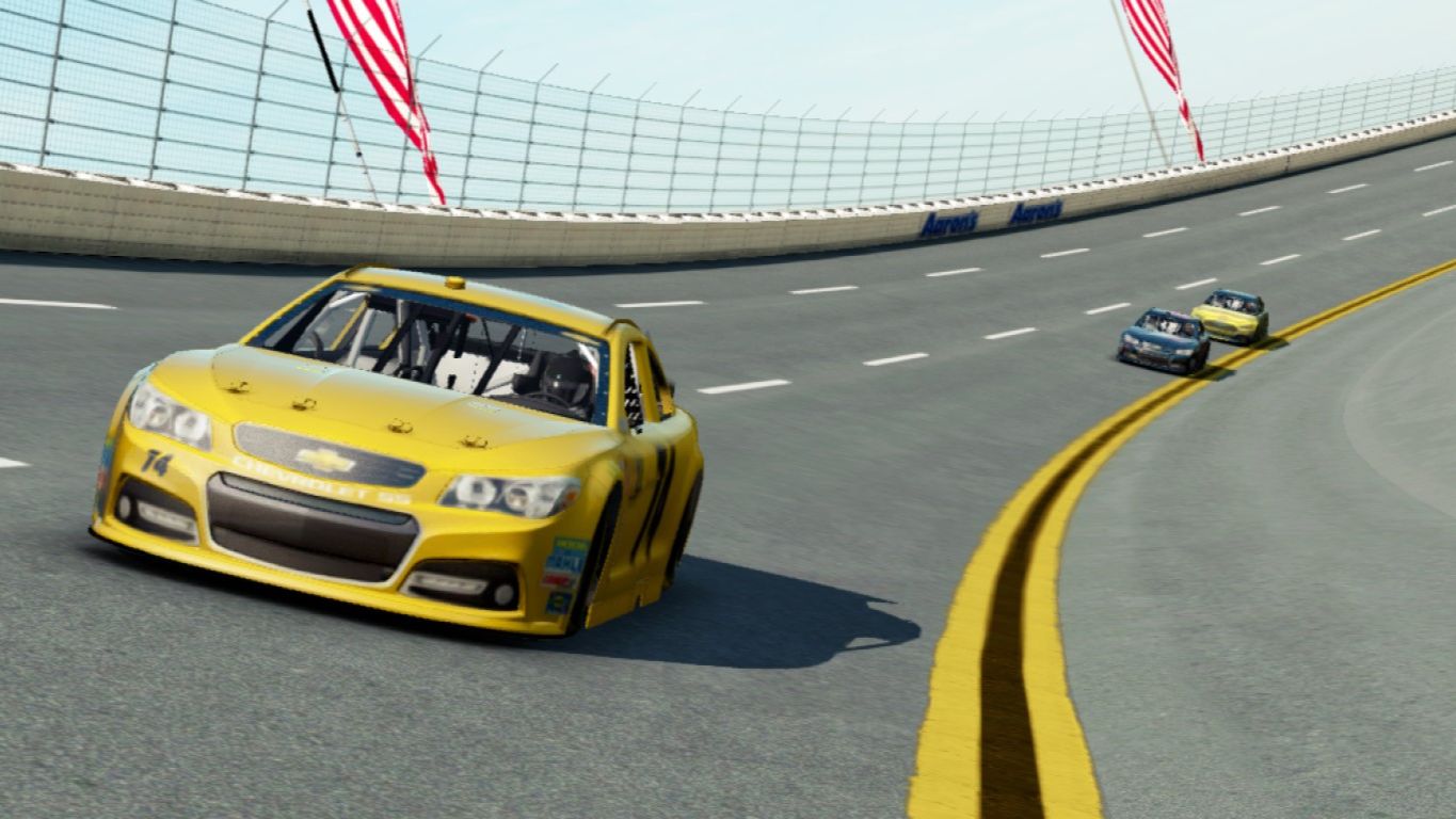 ОЧЕРЕДНОЙ ЗАЕЗД ПО КОЛЬЦУ TALLADEGA NASCAR 14
