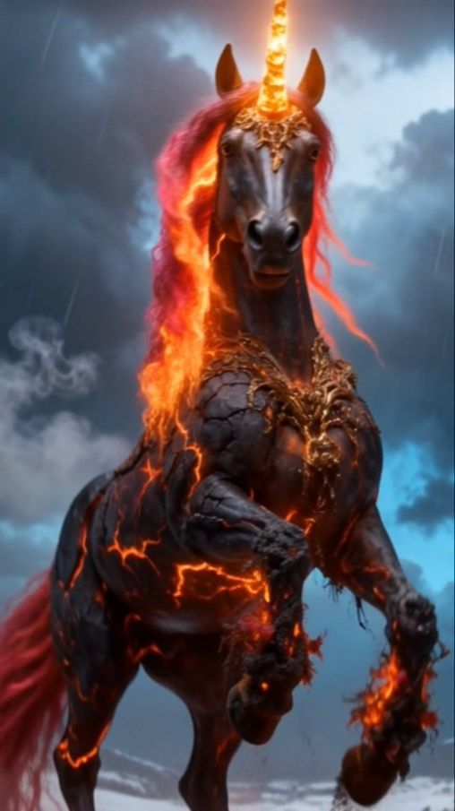 Живые картинки 126. Единорог