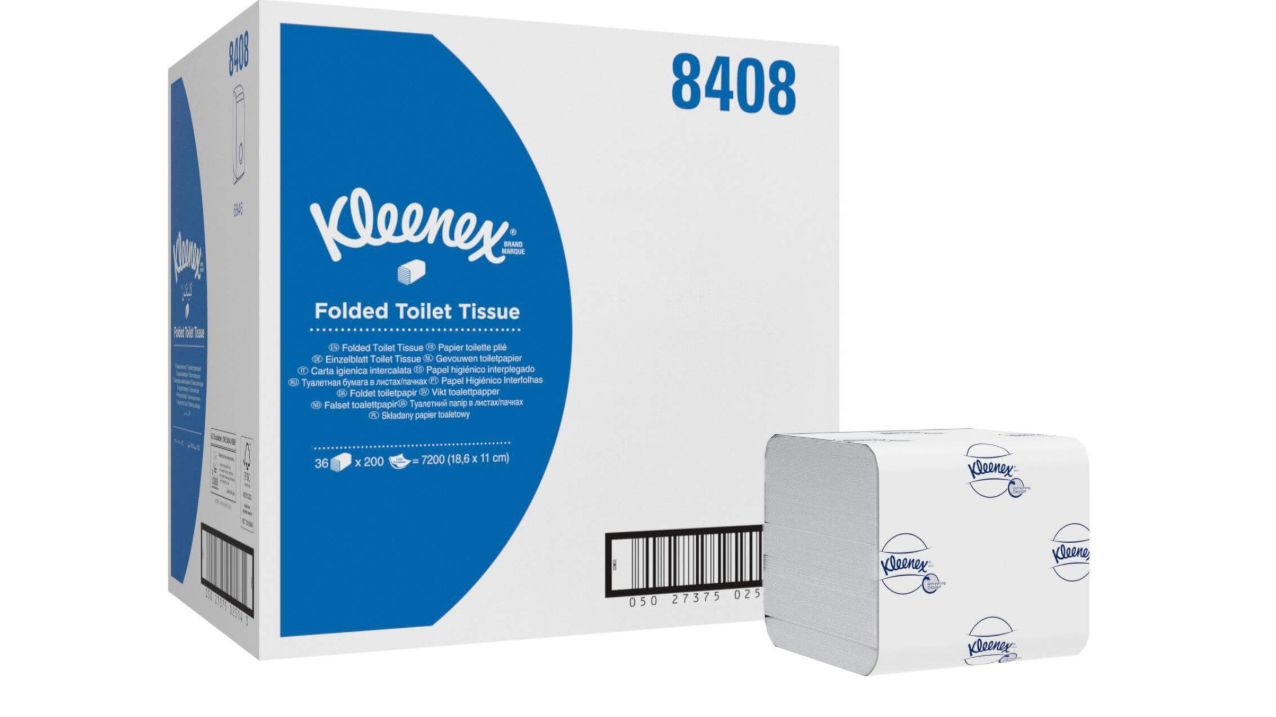8408 Туалетная бумага в пачках Kleenex Ultra