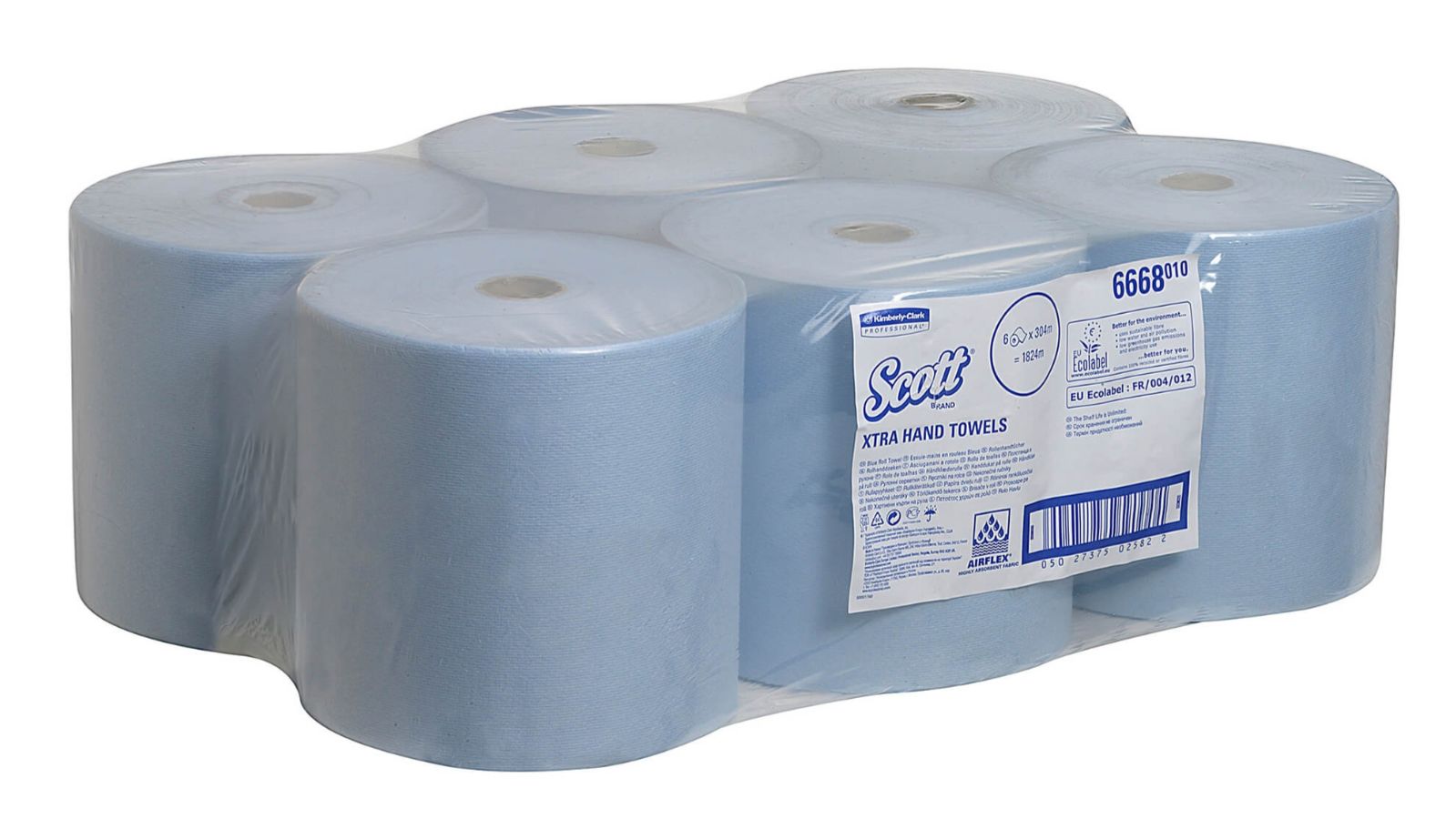 6668 Бумажные полотенца в рулонах Scott Xtra