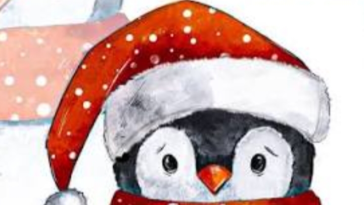 челлендж нарисуй закрытыми глазами новогодний рисунок