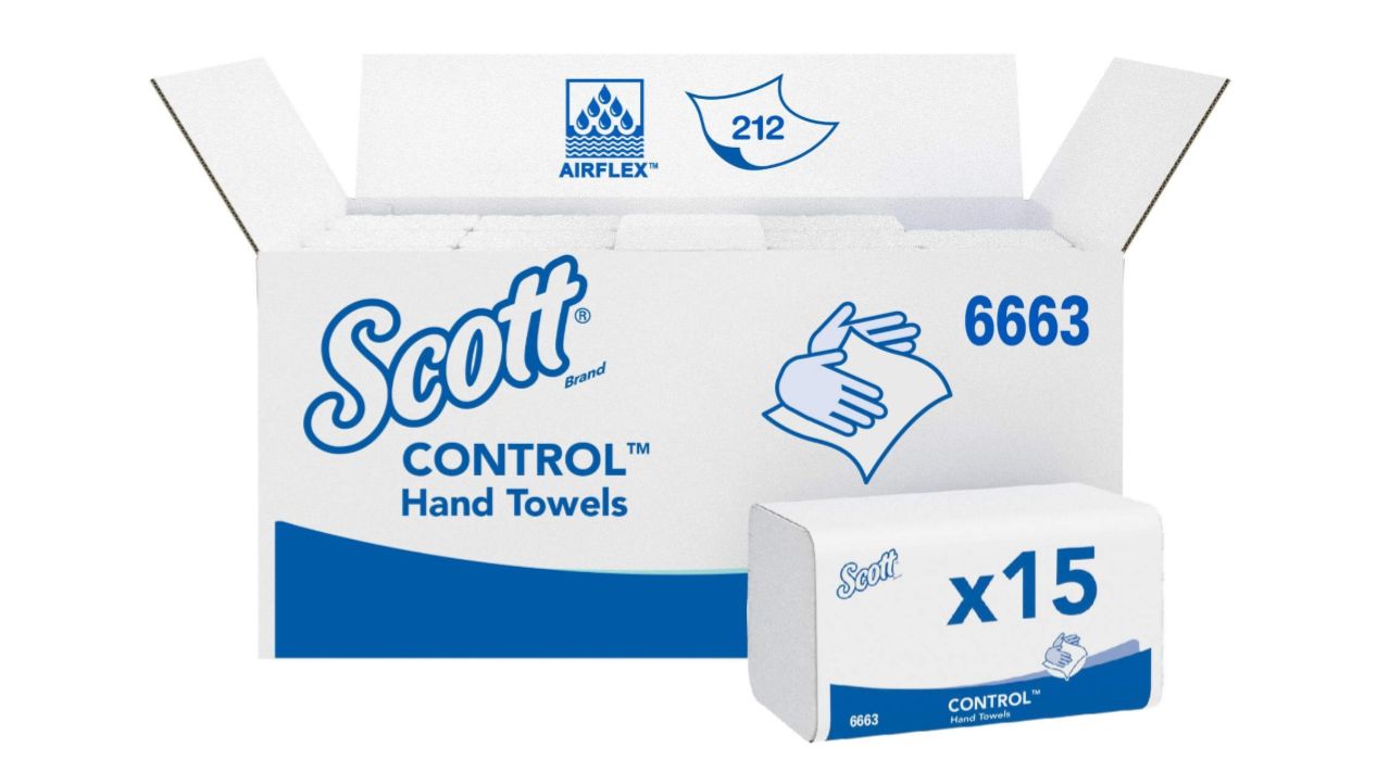 6663 Бумажные полотенца в пачках Scott Performance