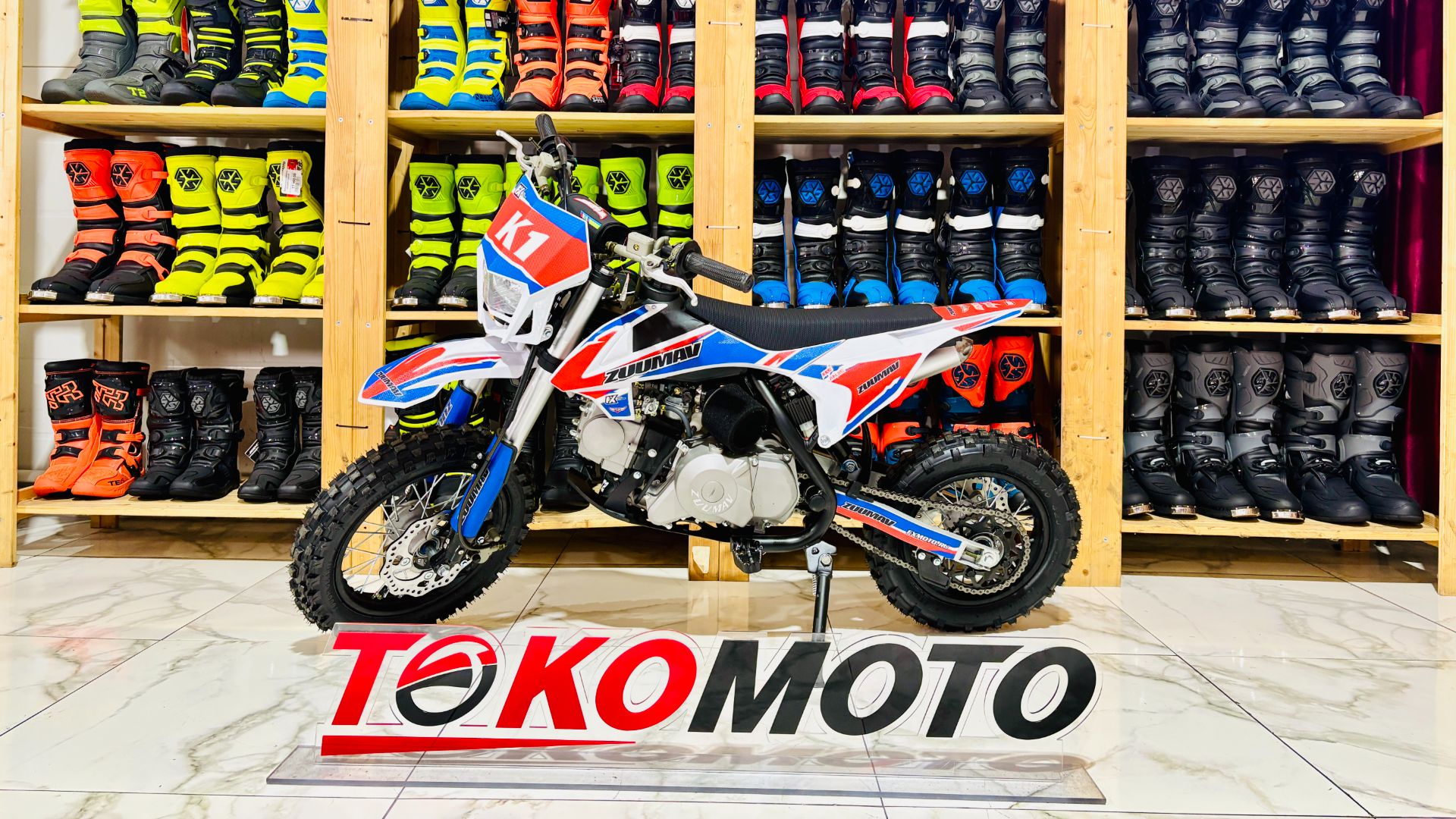 Питбайк ZUUMAV FX K1.0 (90) красный