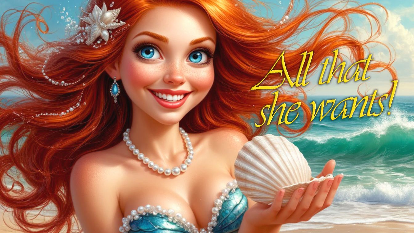 Русалка: "Где же ты, мой принц!"