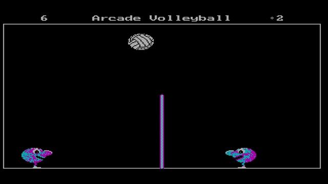 Arcade Volleyball (MS-DOS)
