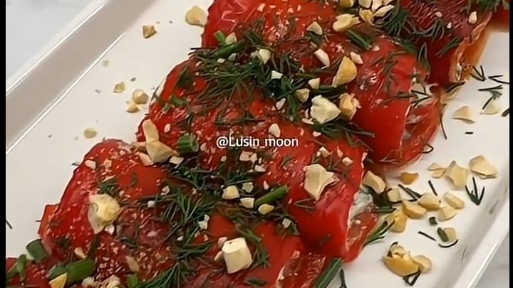 Фаршированные ПЕРЦЫ на праздничный стол...🫑🧀🎄😋